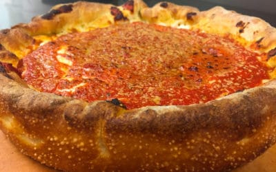 The History & Adaptation of the Chicago Pizza Pie